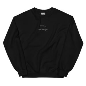 Black "I F*cking Hate Mondays" Crew Neck