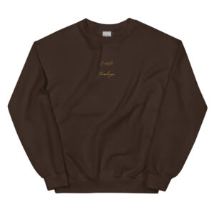 Brown "I Hate Tuesdays" Crew Neck
